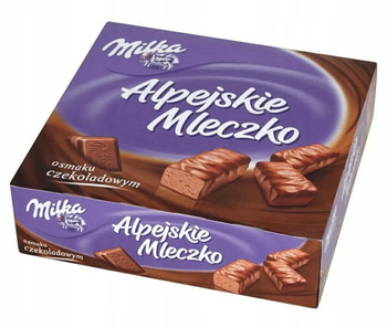 Milka Alpejskie Mleczko Pianka o smaku czekoladowym 330 g