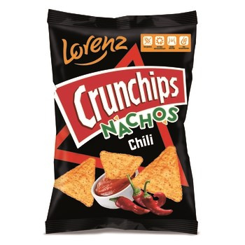 CRUNCHIPS NACHOS CHILI 190G