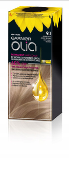 Garnier Olia Farba do włosów popielaty jasny blond 9.1