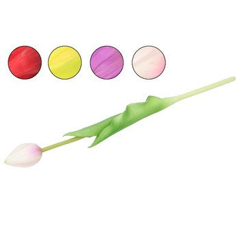 EM&EM Kwiat sztuczny tulipan 39 cm mix