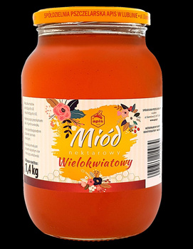 Apis Miód nektarowy wielokwiatowy 1,4kg