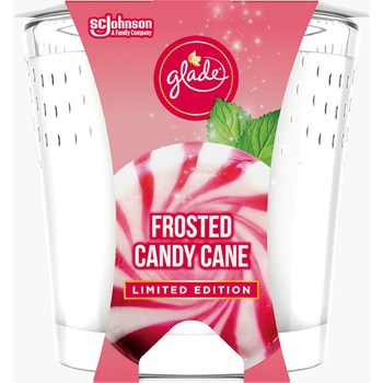 Glade świeca - Frosted Candy Cane 129g