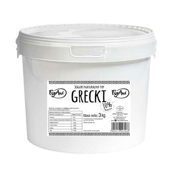 FIG.JOGURT TYP GRECKI 10% 3KG