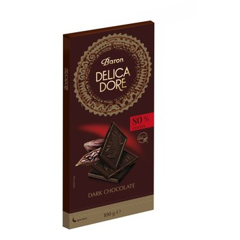 BARON CZEKOLADA DESER 80% 100G