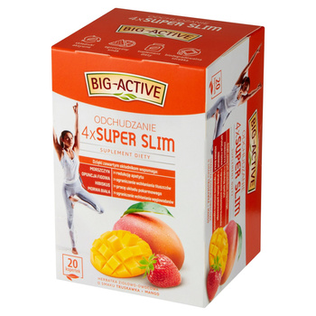 Big-Active - SuperSlim Odchudzanie. (Suplement diety) (20 torebek x 2g). 40g