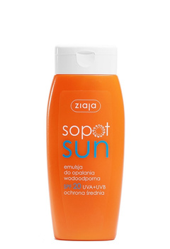 Ziaja Sopot Sun Emulsja do opalania wodoodporna SPF 20 150 ml