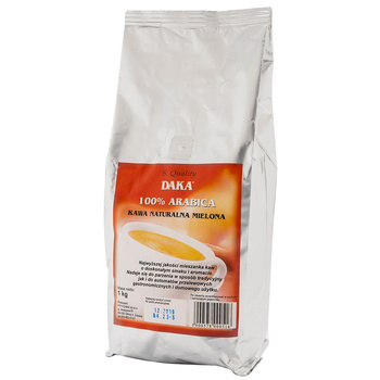 kawa daka arabica mielona  1 kg