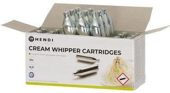 Naboje do bitej śmietany - op. 24 szt. Hendi