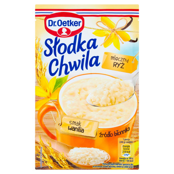 Dr. Oetker Słodka Chwila Mleczny ryż smak wanilia 58 g