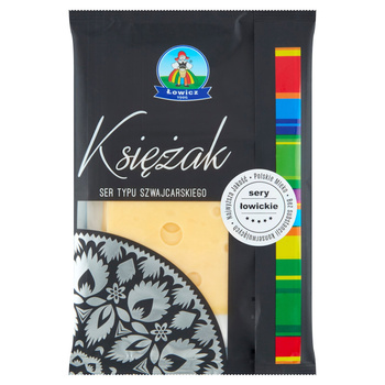 Łowicz Księżak Ser typu szwajcarskiego 130 g