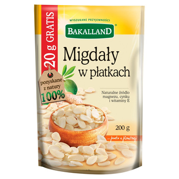 Bakalland Migdały w płatkach 200 g