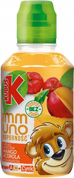 Kubuś Immuno Odporność Sok mango pomarańcza acerola 200ml