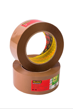 Taśma klejąca pakowa brązowa 50x132m 3M Scotch