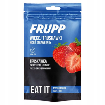 FRUPP owoce liofilizowane truskawka 13g