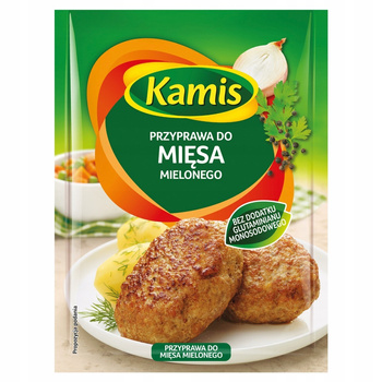 Kamis Przyprawa do mięsa mielonego Mieszanka przyprawowa 20 g