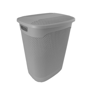 Kosz na pranie thore 60l szary Keeeper