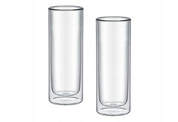 Komplet 2 szklanek  termicznych z podwójną scianką 330 ml MIA