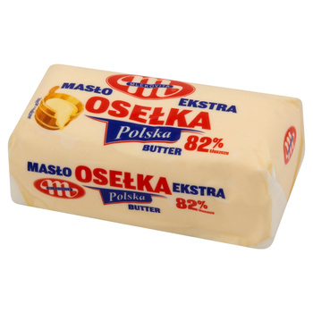 Mlekovita Masło ekstra osełka polska 300 g