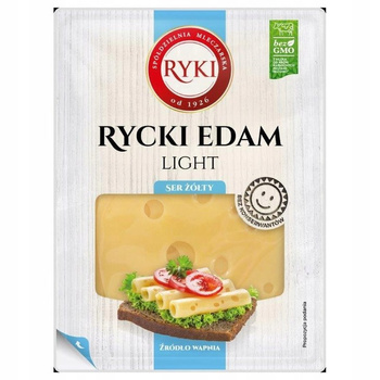 Ser Rycki Edam Light - flow pack plastry - 135 g