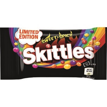 Skittles Sweet & Spicy Cukierki do żucia 38 g