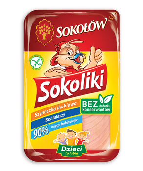 Sokołów Sokoliki Szyneczka drobiowa 100g