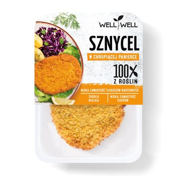 Sznycel w chrupiącej panierce 200g Well Well