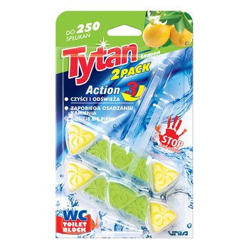 TYTAN KOSTKA WC LEMON 2X40G
