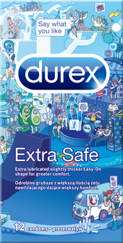 Durex Extra Safe U mnie czy u Ciebie? Prezerwatywy 12 szt