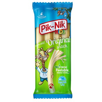 Pik-Nik Kids Orginal Świeże paluszki serowe do rwania 80 g (4 x 20 g)