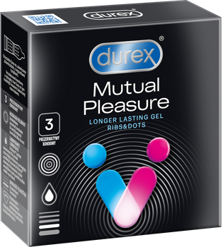 Durex Mutual Pleasure Prezerwatywy 3szt