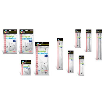 Linijka aluminiowa 20 cm Top-2000