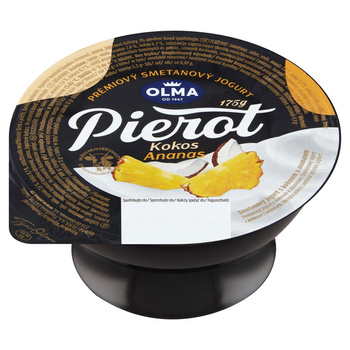 Olma Pierot Śmietanowy jogurt z kokosem i ananasem 175 g