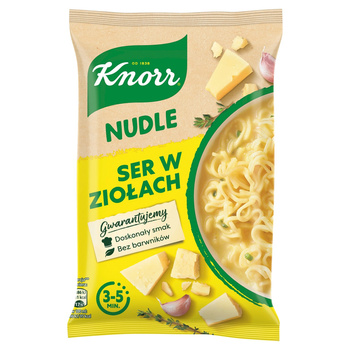 Knorr Nudle Ser w ziołach Zupa-danie 61 g