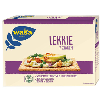 Wasa Pieczywo lekkie 7 ziaren 140 g