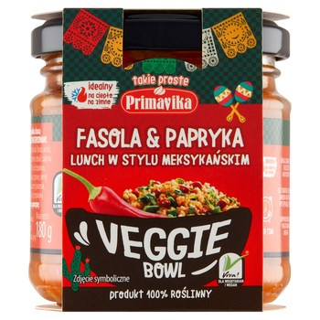 PRIM.ROŚ.LUNCH FAS.PAPRY. 180G