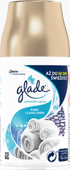 Glade Pure Clean Linen Zapas do automatycznego odświeżacza powietrza 269 ml