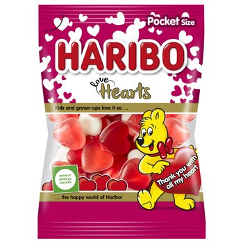 HARIBO ŻELKO-PIANKI HEARTS 80G