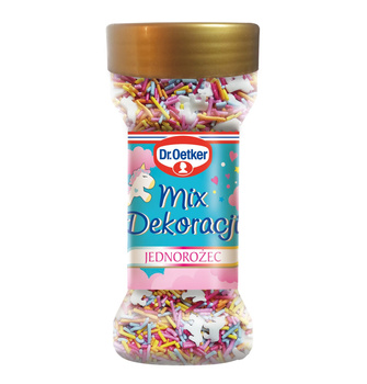 Dr. Oetker Mix dekoracji jednorożec 52 g