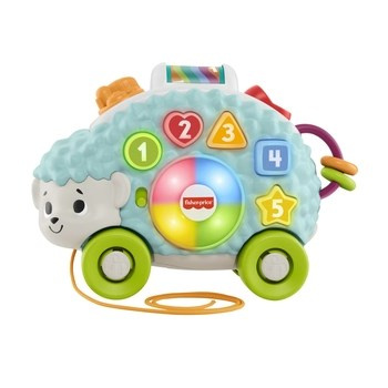 Fisher-Price Linkimals Interaktywny Jeż Edukacyjna zabawka do ciągnięcia dla dzieci