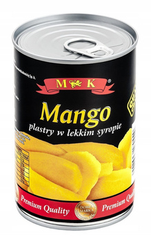 MK Mango plastry w lekkim syropie 425 g