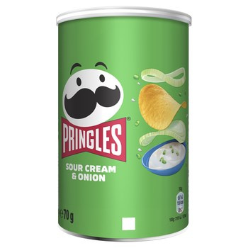 PRINGLES SOUR CREAM ONION 70G