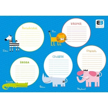 Plan lekcji A4 B&B Kids