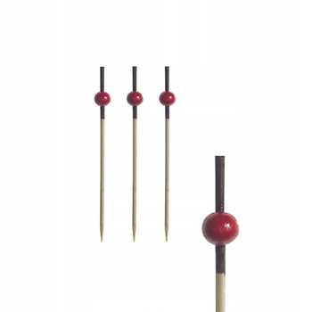 Papstar"Fingerfood" - patyczki, 7 cm, "Red Pearl", 250 szt