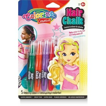 Pastele kredowe do włosów 5 kolorów Colorino