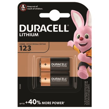 Baterie litowe Duracell High Power 123 3V 2szt.