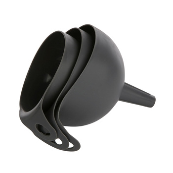 Komplet 3 lejków grey