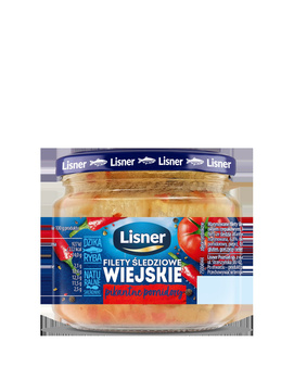 Lisner Filety śledziowe wiejskie pikantne pomidory 300 g