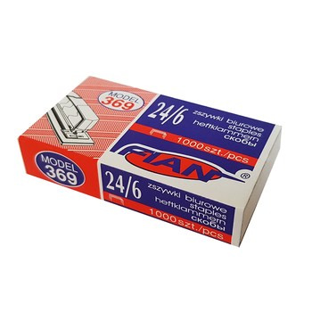 Zszywki 24/6 1000 szt