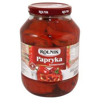ROLNIK PAPRYKA ĆWIARTKI 2,55KG