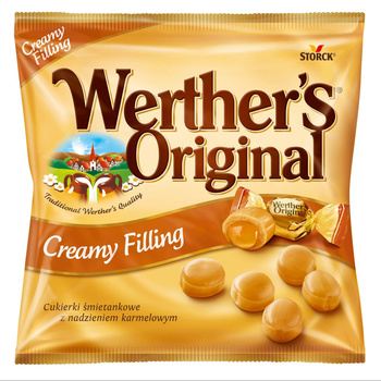 Werther's Original Cukierki śmietankowe z nadzieniem karmelowym 80 g